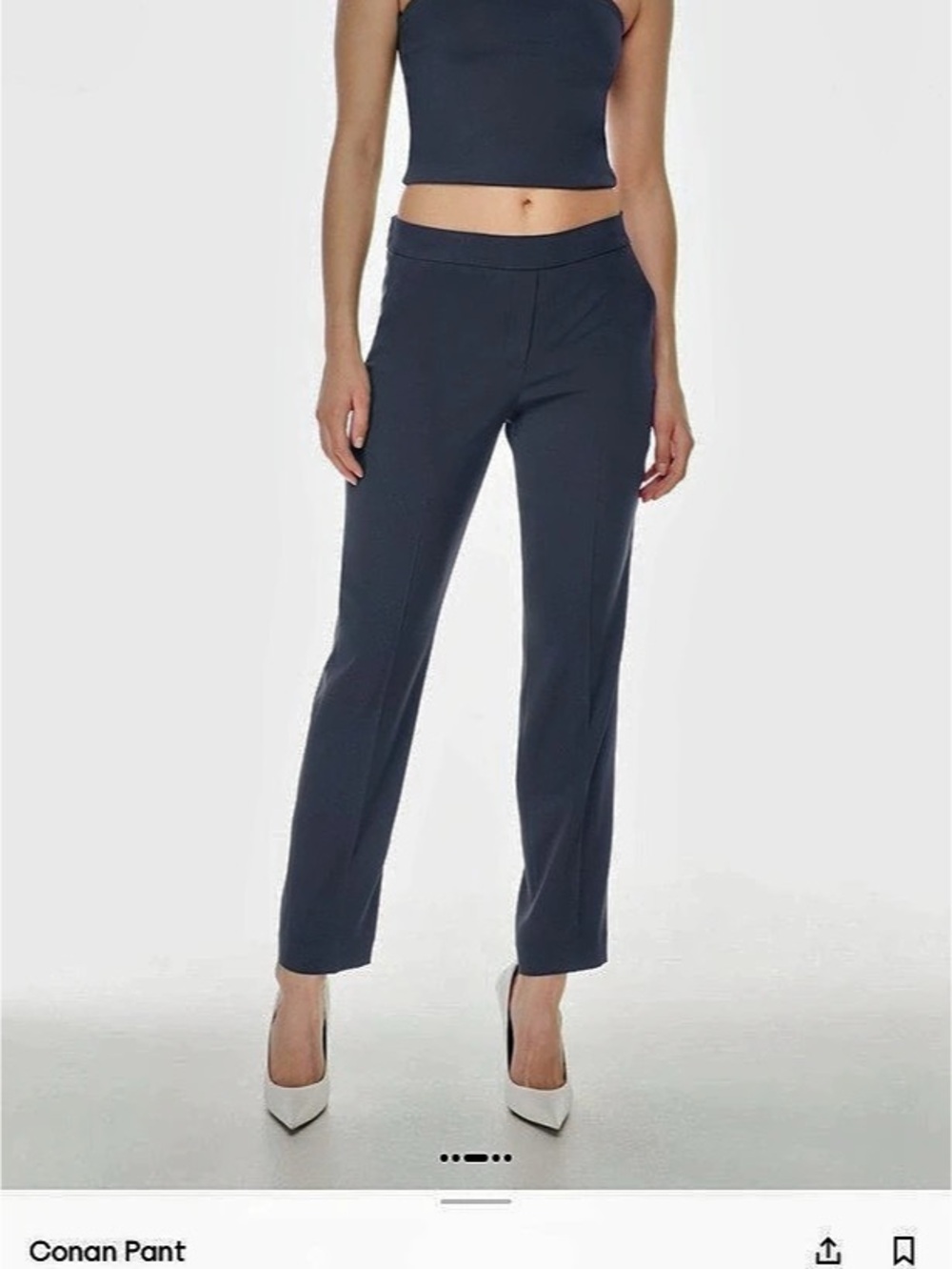 Babaton Conan Pant Women's Straight Leg Pants Blue